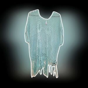 No boundaries crochet shawl or cover-up